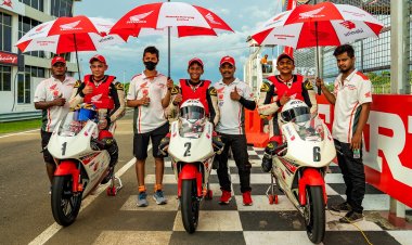 एमआरएफ एमएमएससी एफएमएससीआई इंडियन नेशनल मोटरसाइकल रेसिंग चैम्पियनशिप 2021 के तीसरे राउण्ड के पहले दिन युवा राइडरों ने किया शानदार रेसिंग का प्रदर्शन