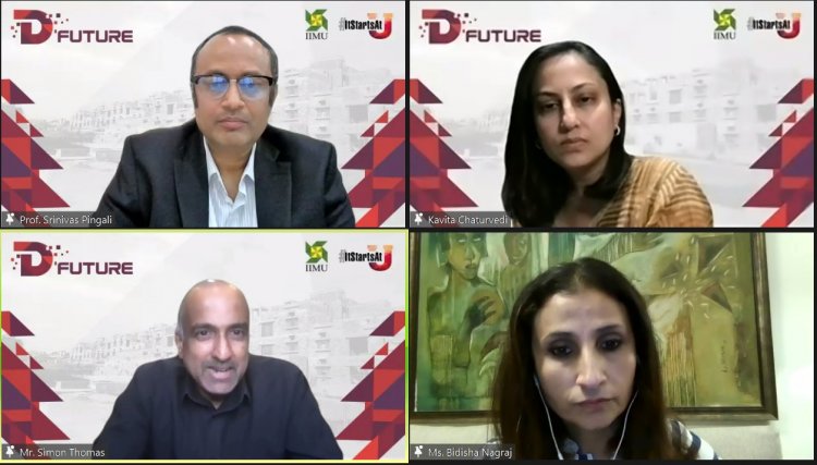 आईआईएम उदयपुर ने अपनी एक दशक की यात्रा पूरी होने के मौके पर किया ग्लोबल वर्चुअल इवेंट ‘‘डी‘फ्यूचर’’ का आयोजन