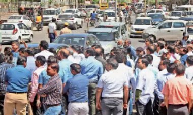 एमबी अस्पताल में आज दो घंटे नहीं होगा ईलाज: दौसा में डाॅक्टर की आत्महत्या मामले से नाराज डॉक्टर सड़कों पर उतरे, प्राइेवट अस्पताल और लैब बंद