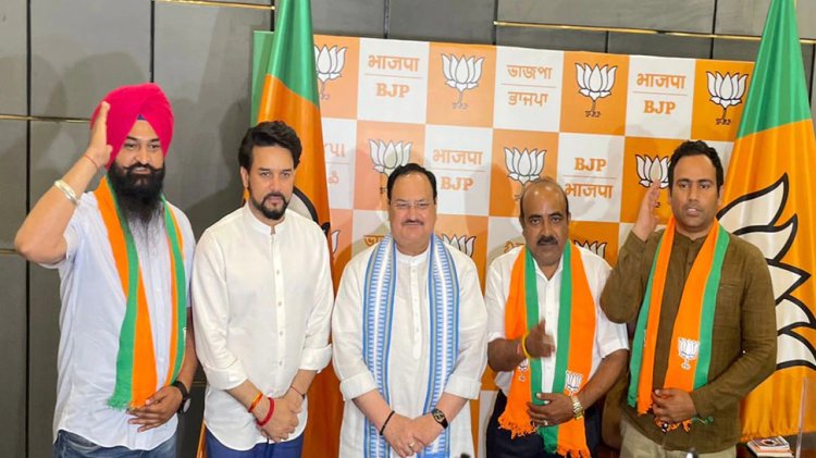 यहां AAP को लगा बड़ा झटका, पार्टी प्रदेश अध्यक्ष और संगठन महामंत्री ने थामा BJP का दामन