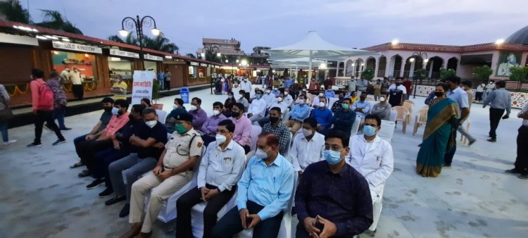 जेएलएन अस्पताल के सात चिकित्सकों सहित 16 स्वास्थ्य कर्मियों का सम्मान