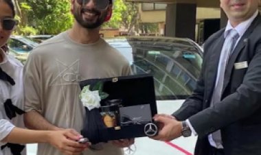 सोशल मीडिया से:शाहिद कपूर ने खरीदी लग्जरी कार,  Maybach S580 की कीमत 3 करोड़ रुपए