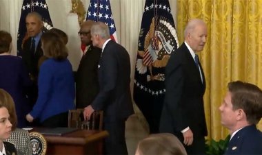 व्हाइट हाउस पहुंचे ओबामा ने लूटी महफिल, अपने घर में बेगाने नजर आए बाइडेन