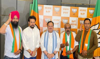 यहां AAP को लगा बड़ा झटका, पार्टी प्रदेश अध्यक्ष और संगठन महामंत्री ने थामा BJP का दामन